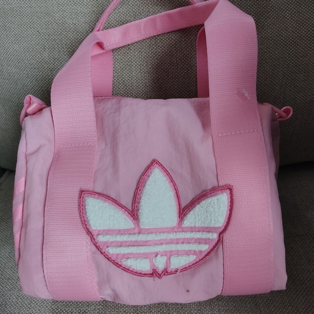 Adidas Pink Mini Bag with Logo